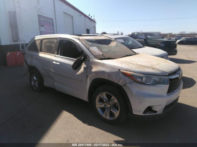 TOYOTA HIGHLANDER 2014 5tddkrfhxes031564