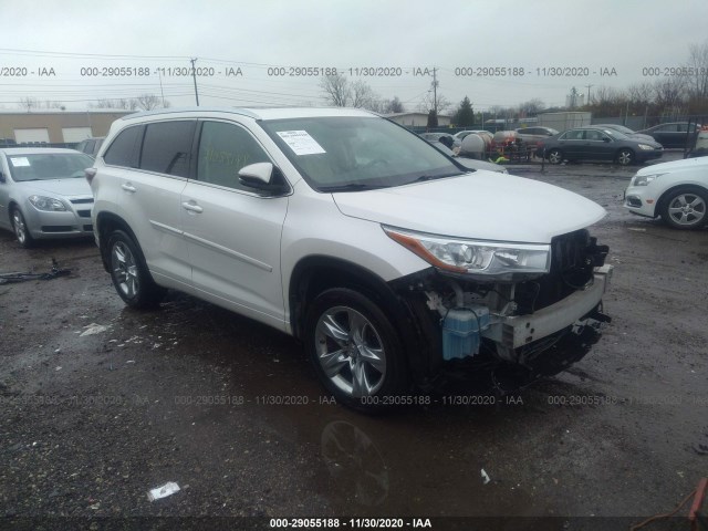 TOYOTA HIGHLANDER 2014 5tddkrfhxes038448