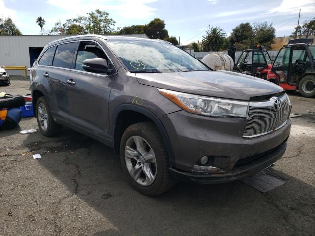 TOYOTA HIGHLANDER 2014 5tddkrfhxes064421