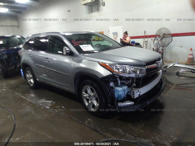 TOYOTA HIGHLANDER 2015 5tddkrfhxfs103090