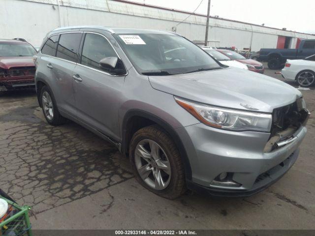 TOYOTA HIGHLANDER 2015 5tddkrfhxfs107608