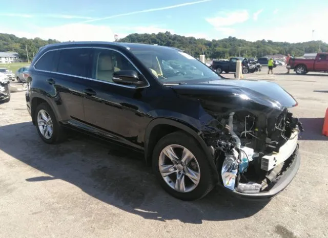 TOYOTA HIGHLANDER 2015 5tddkrfhxfs136395