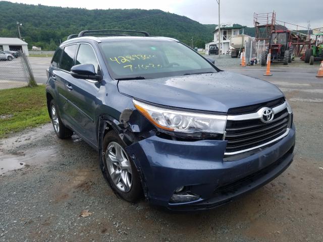 TOYOTA HIGHLANDER 2015 5tddkrfhxfs136770