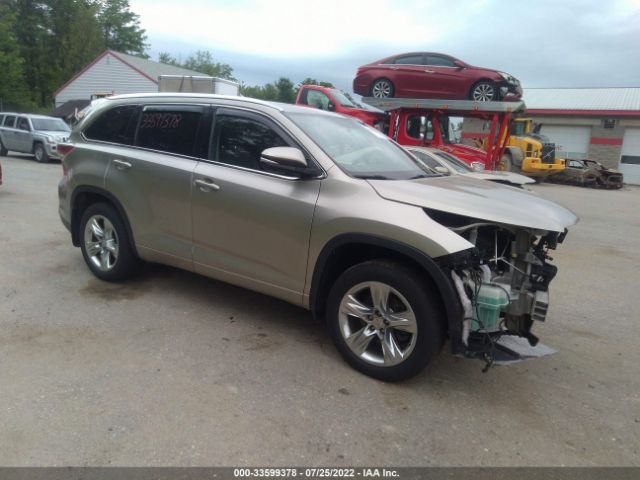 TOYOTA HIGHLANDER 2015 5tddkrfhxfs153309