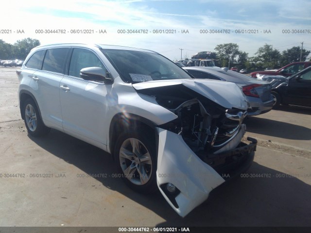 TOYOTA HIGHLANDER 2015 5tddkrfhxfs191459