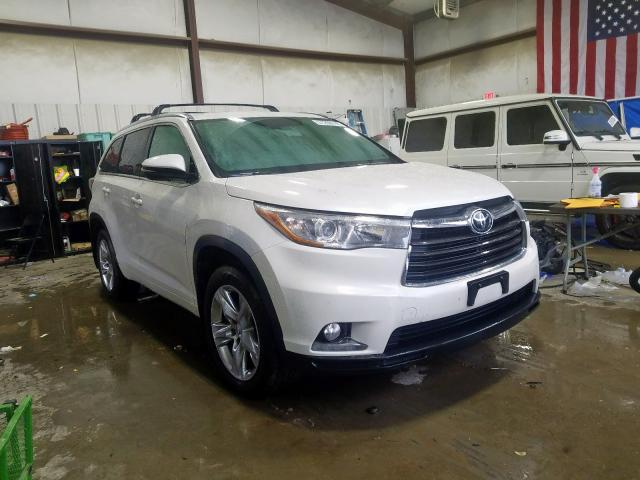 TOYOTA HIGHLANDER 2015 5tddkrfhxfs192997