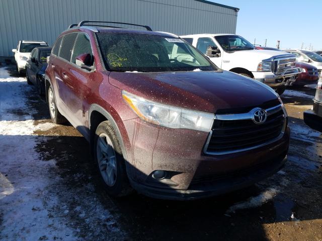 TOYOTA HIGHLANDER 2015 5tddkrfhxfs209930