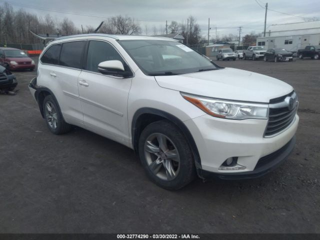 TOYOTA HIGHLANDER 2015 5tddkrfhxfs222872