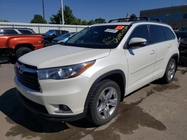 TOYOTA HIGHLANDER 2016 5tddkrfhxgs248132