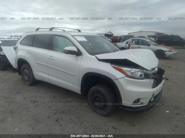 TOYOTA HIGHLANDER 2016 5tddkrfhxgs273242