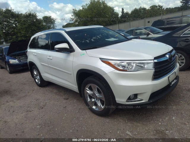 TOYOTA HIGHLANDER 2016 5tddkrfhxgs296536