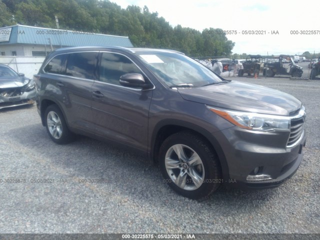 TOYOTA HIGHLANDER 2016 5tddkrfhxgs303291