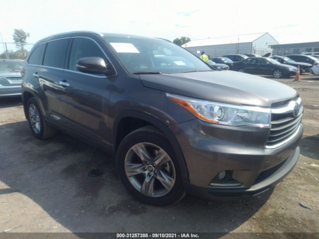 TOYOTA HIGHLANDER 2016 5tddkrfhxgs316400