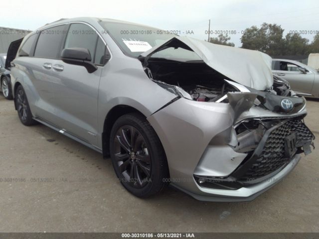 TOYOTA SIENNA 2021 5tddrkec5ms015568