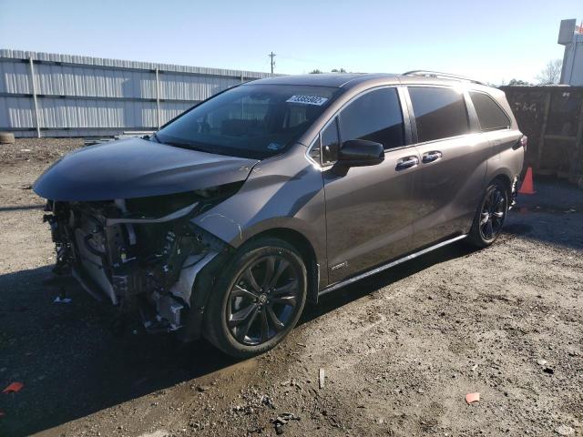 TOYOTA SIENNA XSE 2021 5tddrkec5ms034542