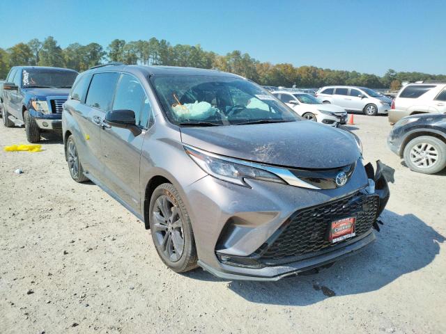 TOYOTA SIENNA XSE 2021 5tddrkec9ms052221