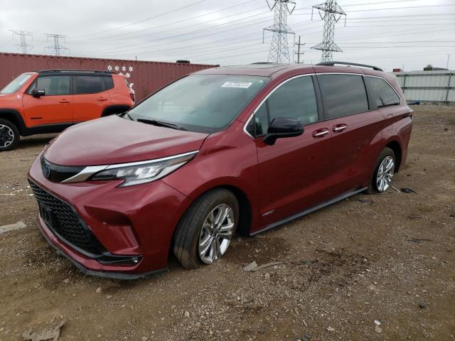 TOYOTA SIENNA XSE 2021 5tddskfc5ms010406