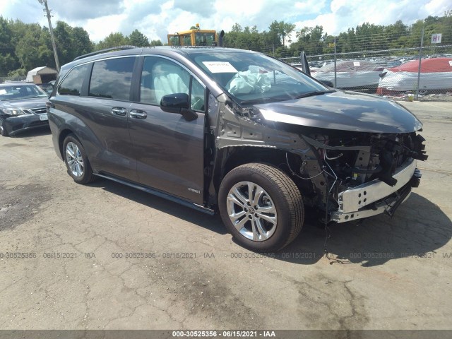 TOYOTA SIENNA 2021 5tddskfc6ms009264