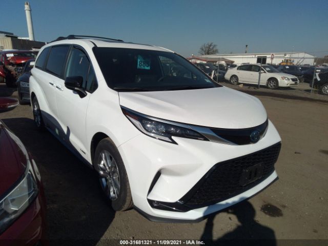 TOYOTA SIENNA 2021 5tddskfc7ms020290