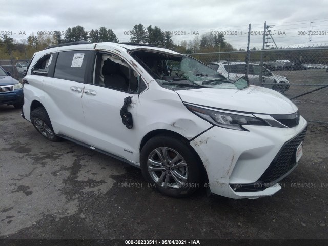 TOYOTA SIENNA 2021 5tddskfc8ms004308