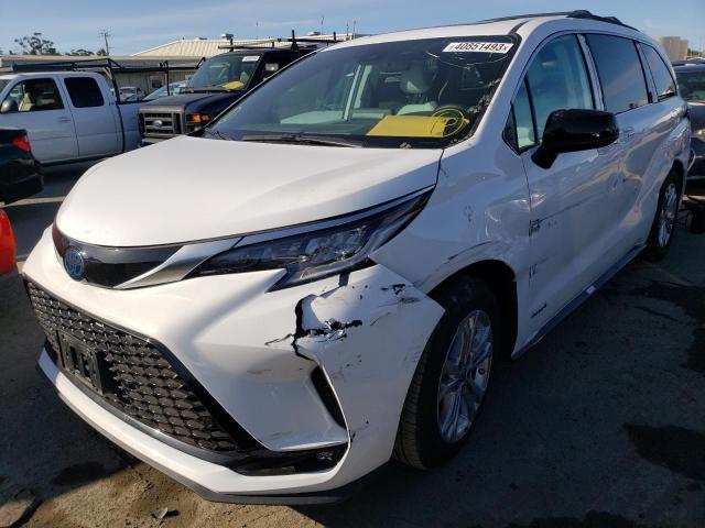 TOYOTA SIENNA XSE 2021 5tddskfc8ms016720