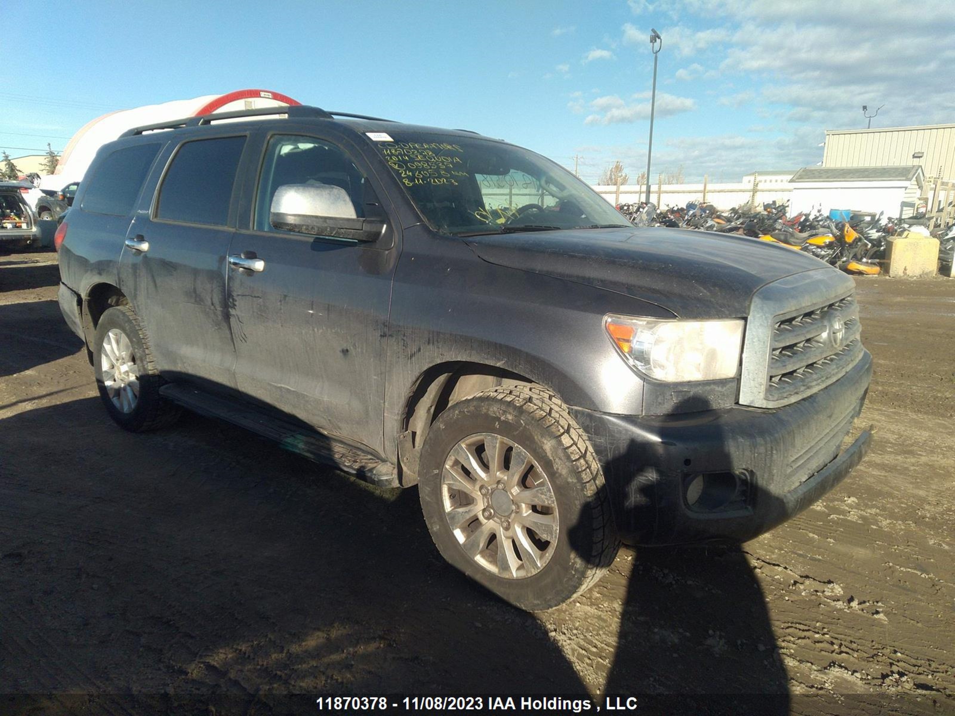 TOYOTA SEQUOIA 2014 5tddy5g10es098537