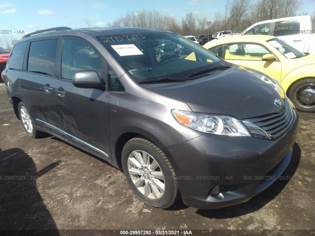 TOYOTA SIENNA 2017 5tddz3dc0hs147568