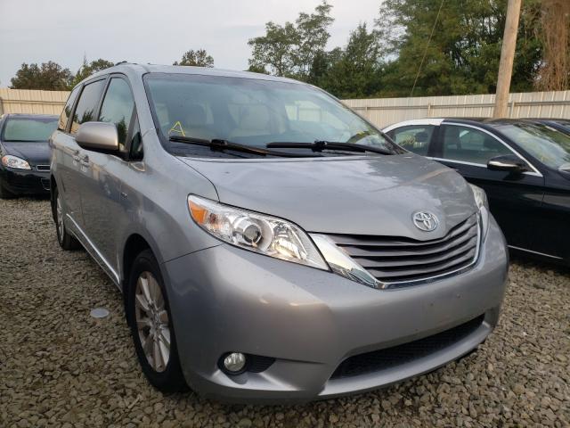 TOYOTA SIENNA XLE 2017 5tddz3dc0hs148798