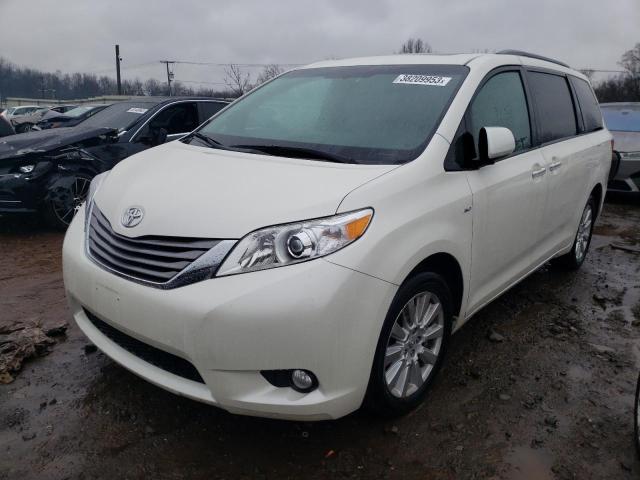 TOYOTA SIENNA 2017 5tddz3dc0hs149109