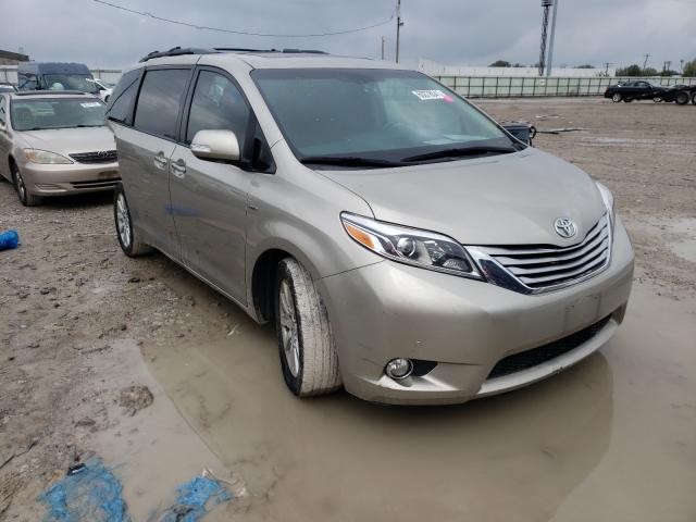 TOYOTA SIENNA XLE 2017 5tddz3dc0hs150034