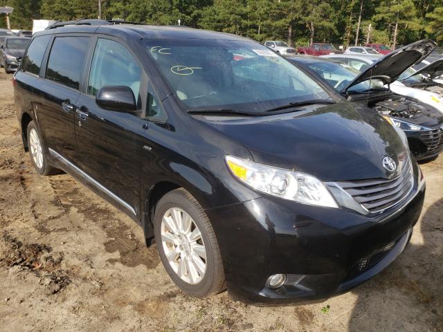 TOYOTA SIENNA XLE 2017 5tddz3dc0hs150101