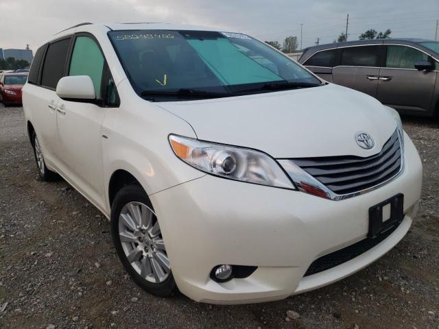 TOYOTA SIENNA XLE 2017 5tddz3dc0hs150888