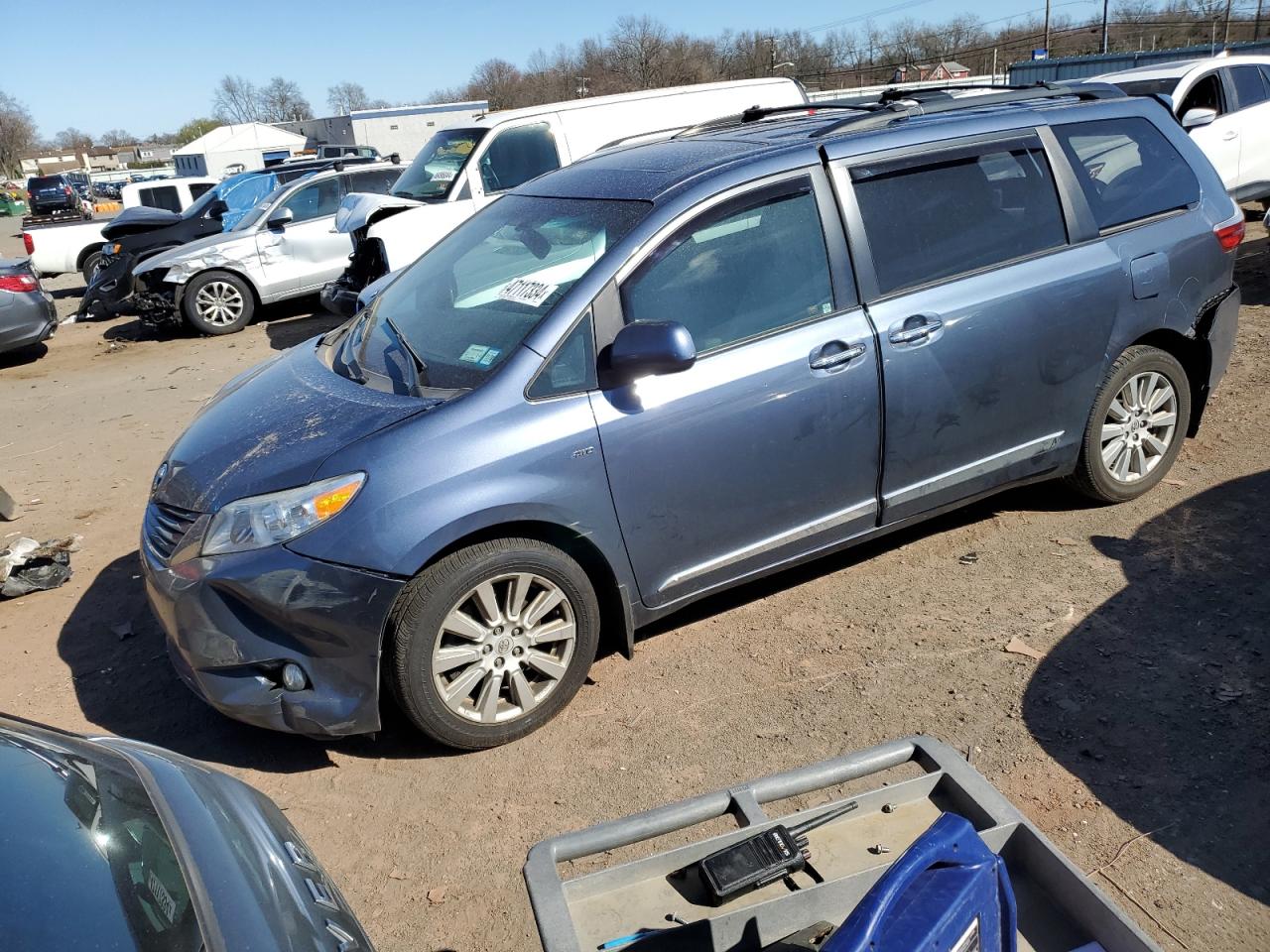 TOYOTA SIENNA 2017 5tddz3dc0hs153662