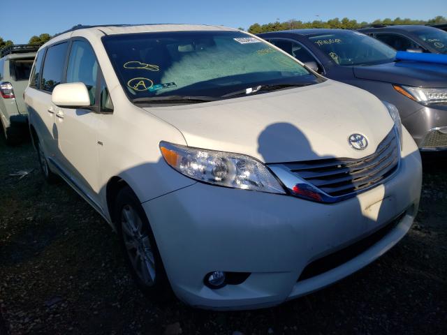 TOYOTA SIENNA XLE 2017 5tddz3dc0hs160630