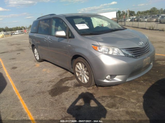 TOYOTA SIENNA 2017 5tddz3dc0hs166864