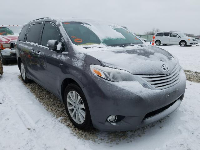 TOYOTA SIENNA XLE 2017 5tddz3dc0hs168324