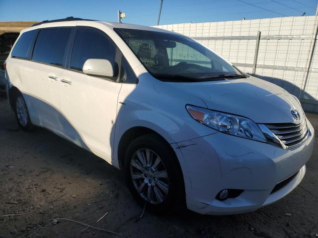 TOYOTA SIENNA XLE 2017 5tddz3dc0hs168422