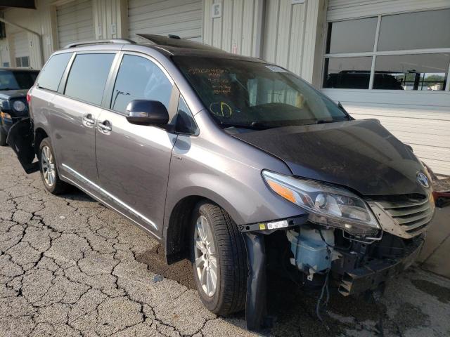 TOYOTA SIENNA XLE 2017 5tddz3dc0hs171143