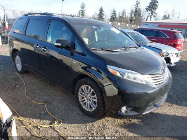 TOYOTA SIENNA 2017 5tddz3dc0hs184362