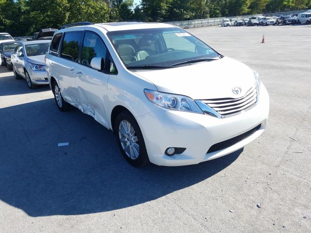 TOYOTA SIENNA XLE 2017 5tddz3dc1hs146493