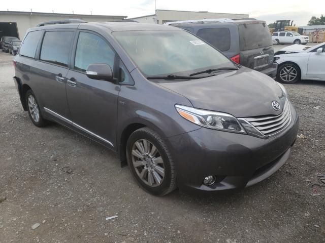 TOYOTA SIENNA XLE 2017 5tddz3dc1hs149359