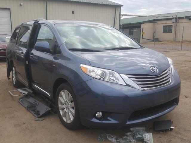 TOYOTA SIENNA XLE 2017 5tddz3dc1hs151029