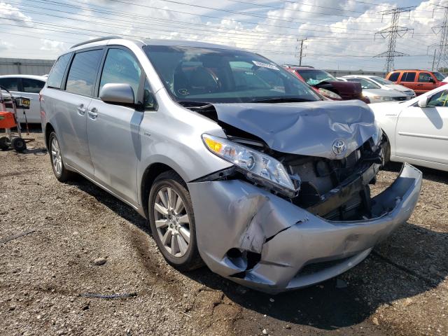 TOYOTA SIENNA XLE 2017 5tddz3dc1hs153802