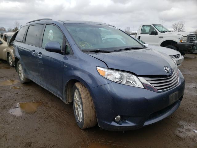 TOYOTA SIENNA XLE 2017 5tddz3dc1hs159664