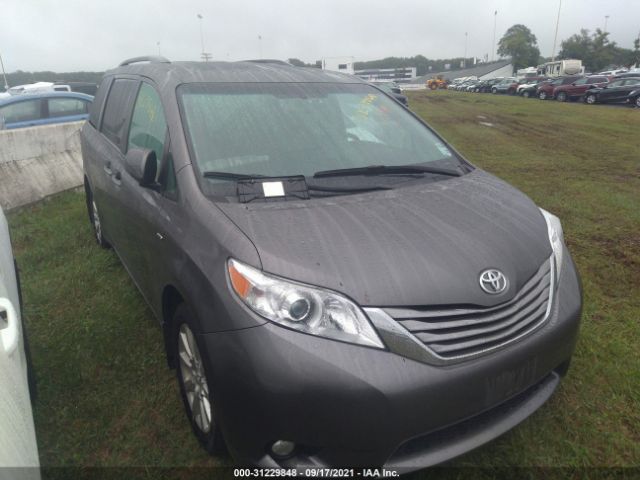 TOYOTA SIENNA 2017 5tddz3dc1hs160331