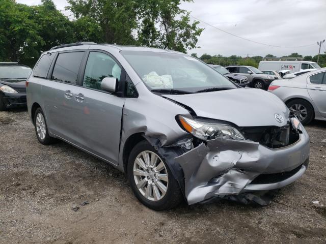 TOYOTA SIENNA XLE 2017 5tddz3dc1hs165707