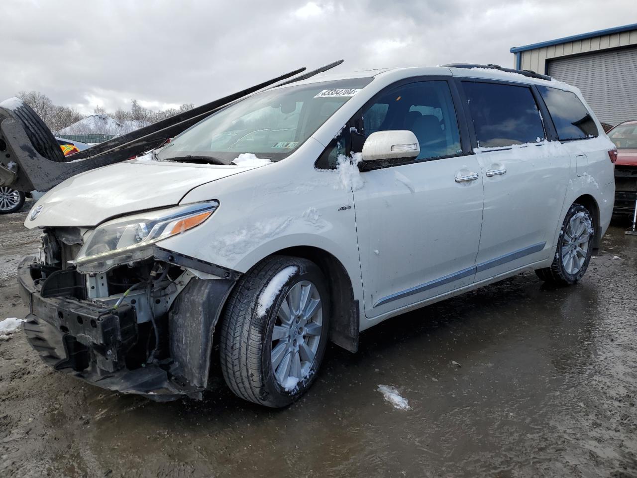 TOYOTA SIENNA 2017 5tddz3dc1hs168607