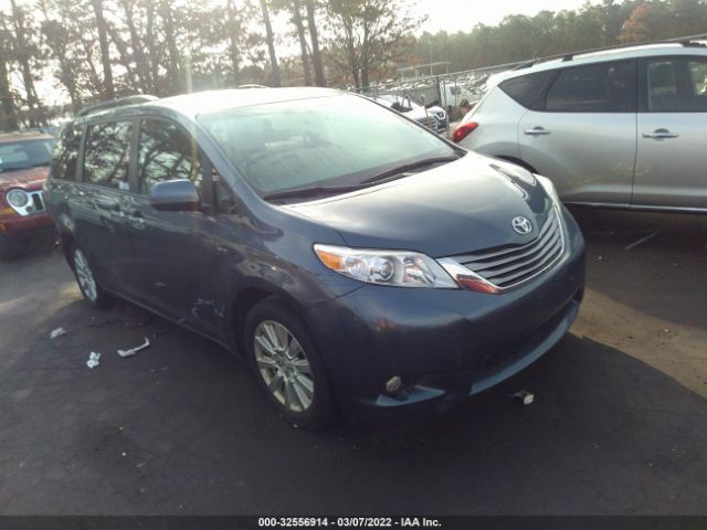 TOYOTA SIENNA 2017 5tddz3dc1hs169210