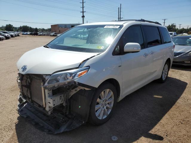 TOYOTA SIENNA XLE 2017 5tddz3dc1hs172818