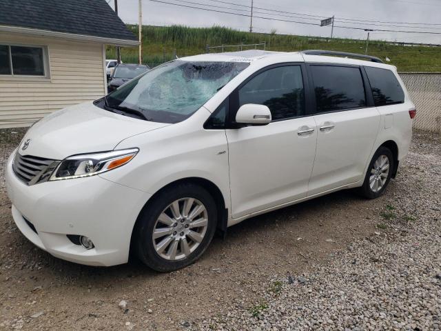 TOYOTA SIENNA XLE 2017 5tddz3dc1hs180353